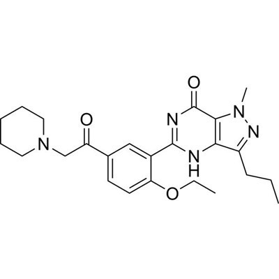 Piperiacetildenafil (Piperidino-acetildenafil) CAS-szám: 147676-50-4